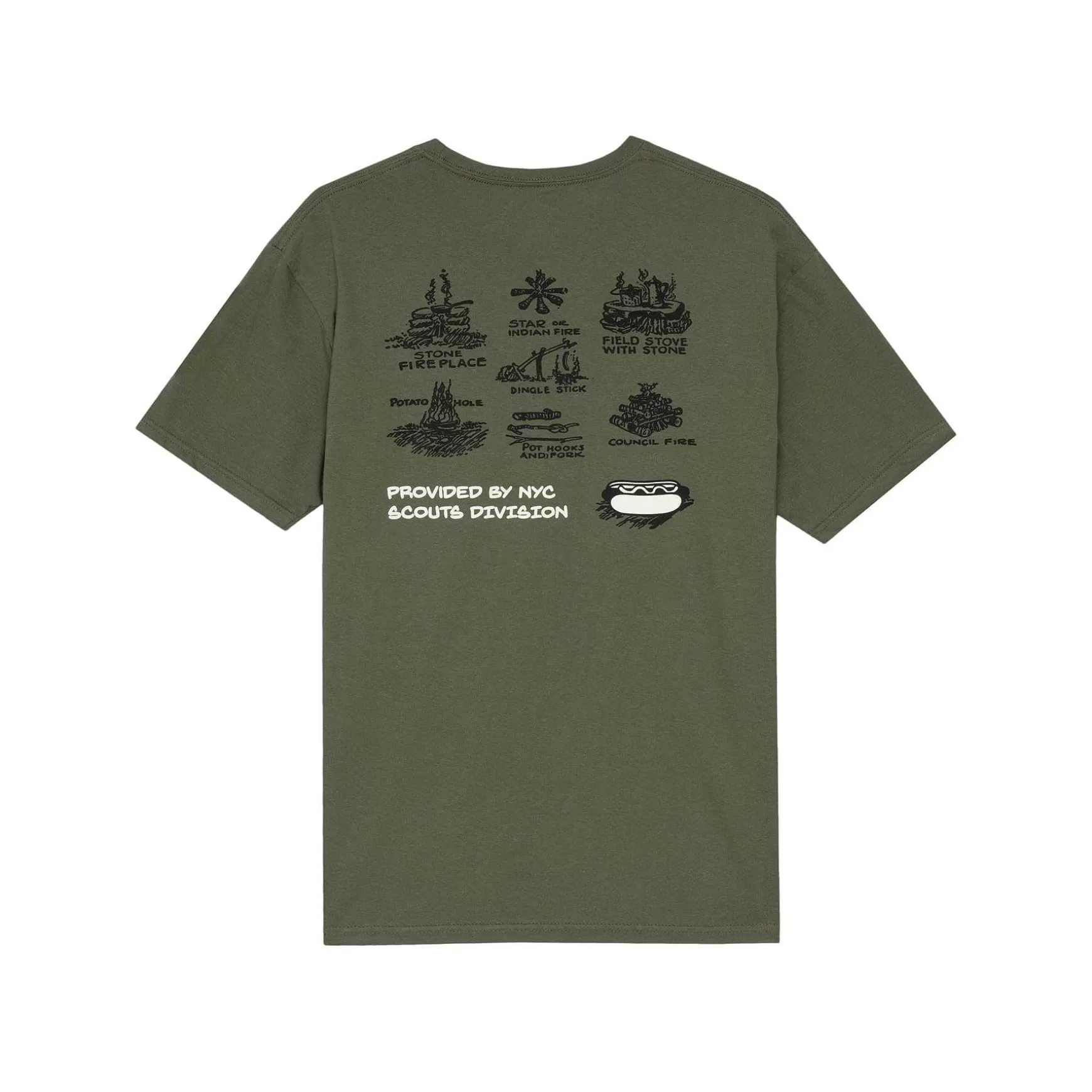 Store Camiseta De La Division De Exploradores Staple X Grapa X Poler