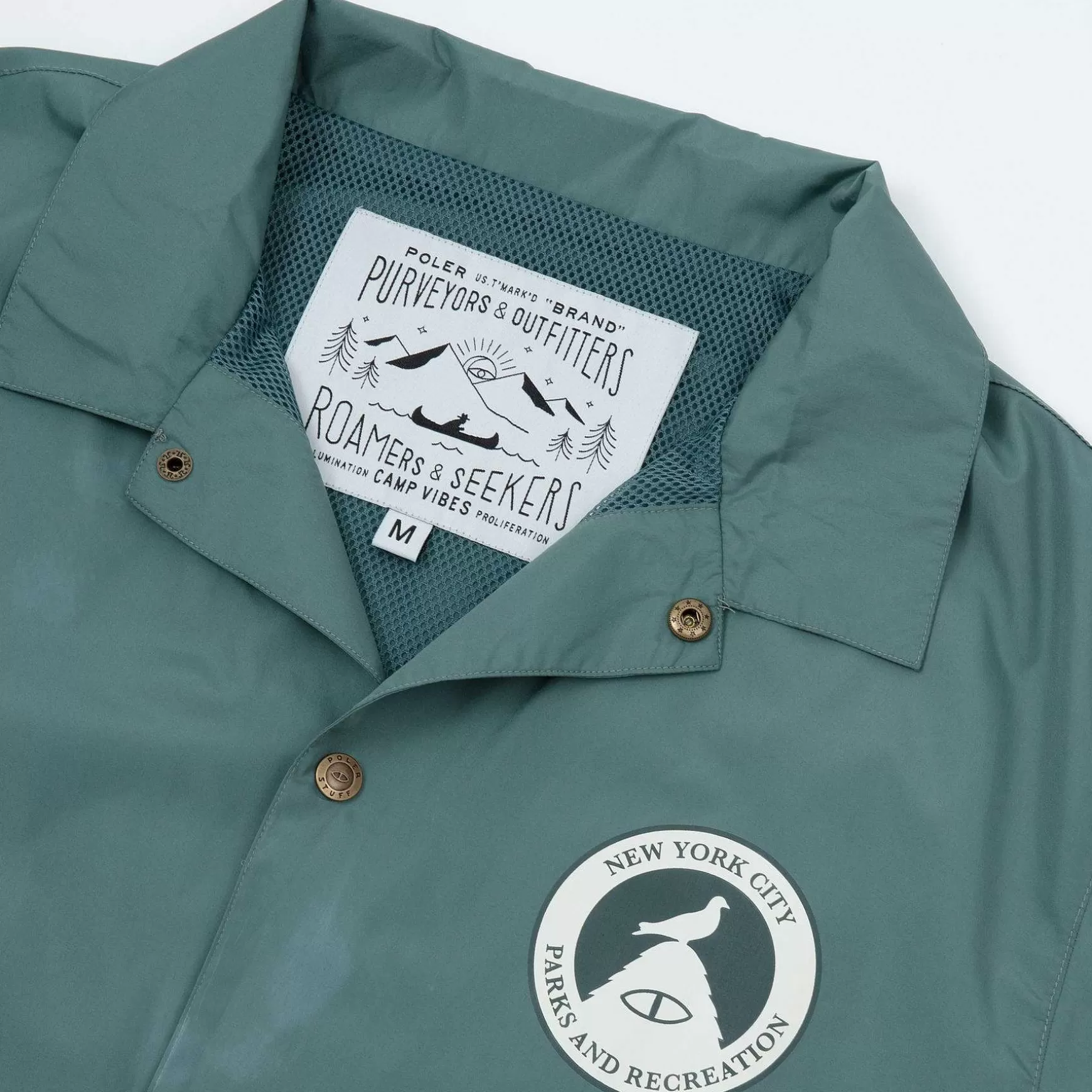 Cheap Chaqueta Para Entrenadores De Parques Y Recreacion De Staple X Grapa X Poler