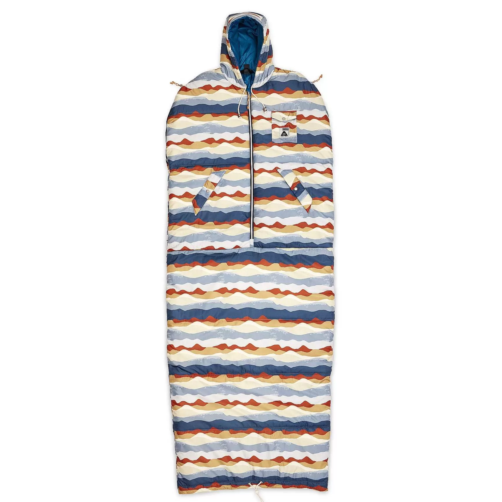 Hot Saco De Dormir Tipo Napsack Reversible Mochila Original