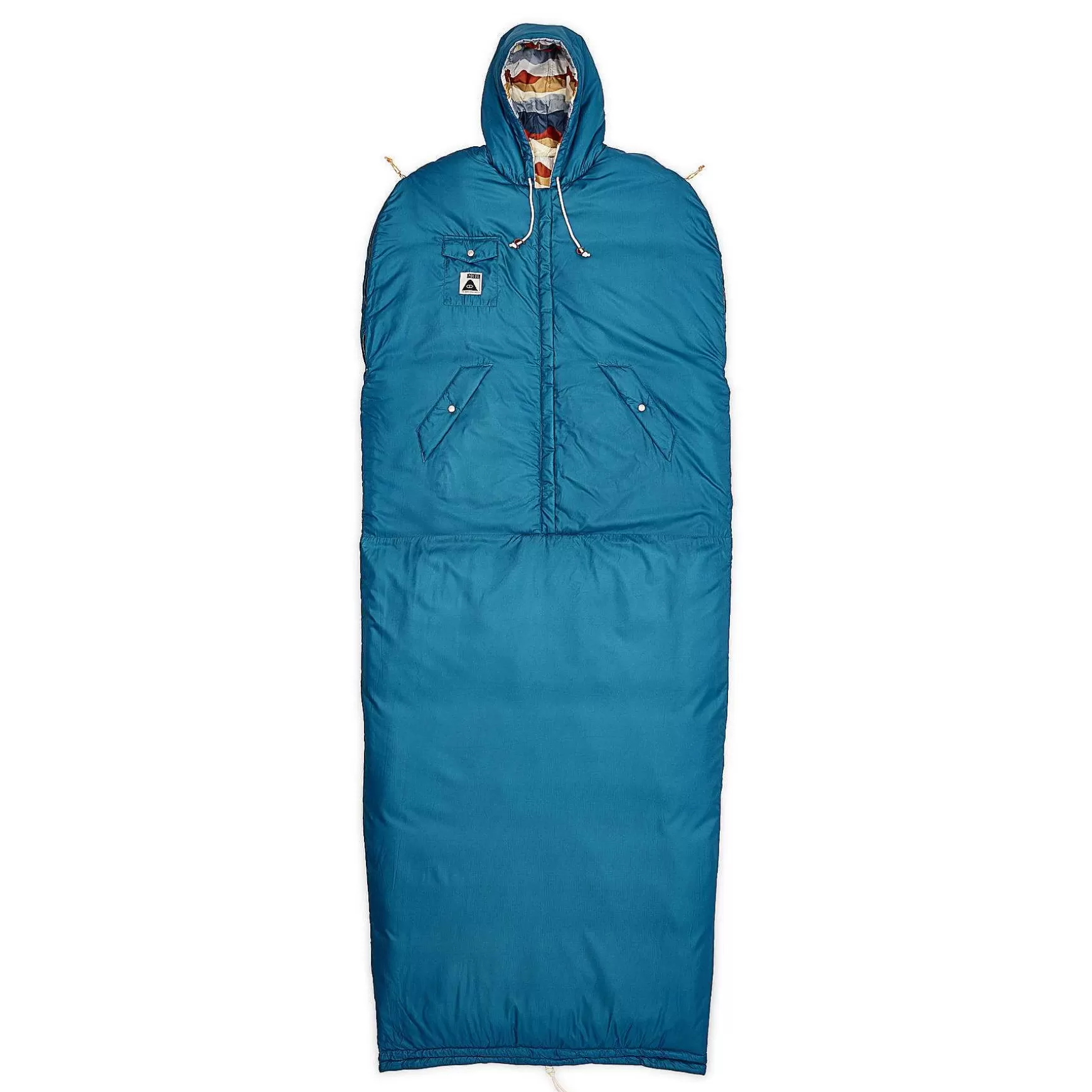 Hot Saco De Dormir Tipo Napsack Reversible Mochila Original